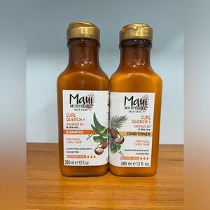 MAUI MOISTURE NEW Curl Quench Coconut Oil Shampoo & Conditioner 13 oz BRAND NEW